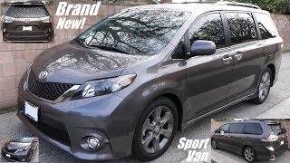 2014 Toyota Sienna SE Minivan Detailed Walk Around [upl. by Townshend]