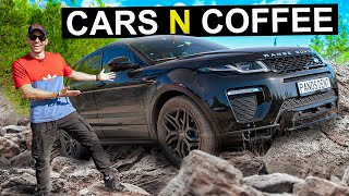 ΠΗΓΑΜΕ ΒΟΥΝΟ ΜΕ RANGE ROVER EVOQUE  Cars N Coffee S3 E1 [upl. by Vonny763]