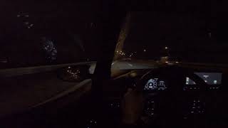 Hyundai İ20N Night Highway Driving  İzmir [upl. by Ymorej]