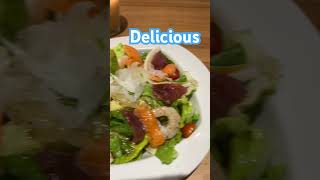 Sashimi Salad at Botejyu Restaurant food restaurant eating shorts [upl. by Ynnav303]