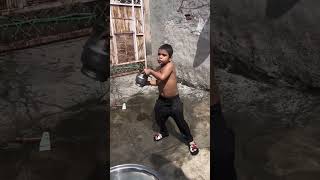 Chote Rajpal Ka Nahana Dekho 😀😀 shorts funny comedy trending viralvideo [upl. by Brittain918]