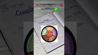 Best corrector palette for makeup artist makeup ayodhya ytshorts trending makeup corrector [upl. by Ainesej]