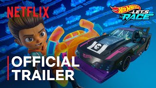 Hot Wheels Lets Race  NEW SERIES Trailer 🏎 [upl. by Nahsaj]