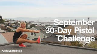 September 30 Day Pistol Squat Challenge [upl. by Inahpit]