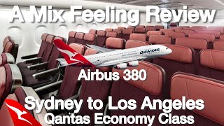 Qantas Economy Class Review From Sydney SYD to Los Angeles LAX [upl. by Randee]