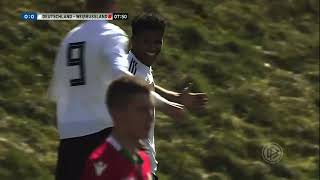 Karim Adeyemi vs Belarus U17 Euro qualifying 20032019 [upl. by Lehman188]