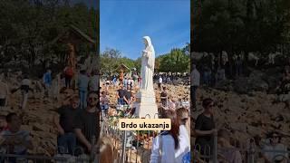 Brdo Ukazanja Mjesto prvih Gospinih ukazanja medjugorje međugorje gospa [upl. by Devora]