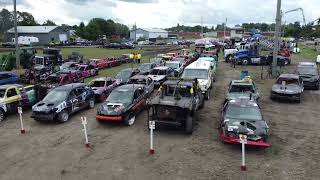 Huntingdon Fair  Demolition Derby before the action [upl. by Schreiber159]