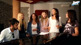 The Peppermints  Breaking My Heart San Marino 2014 Junior Eurovision Song Contest [upl. by Voorhis290]