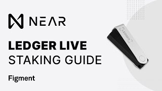 How to Protocol Stake NEAR in your Ledger Hardware Wallet with the Ledger Live APP [upl. by Lawry]