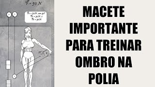 Macete para deltóide ombro na polia [upl. by Ariaz]