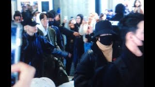 190210 BTS Safely Arrived LAX Airport for the 61st Grammy Awards 2019 Fancam  Photos [upl. by Im]