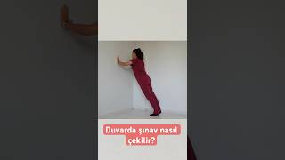 Duvarda şınav nasıl çekilir aktifizyo fiziktedavi boyunağrısı [upl. by Alya]