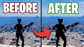 How to Get Stretched Resolution in Fortnite Chapter 5 NVIDIA  AMD [upl. by Mccallion306]