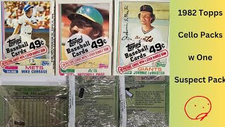 1982 Topps Cello Packs w A Problem [upl. by Furtek]