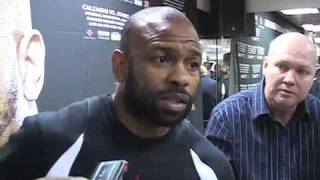 Roy Jones Jr talks about Calzaghe amp Undercard [upl. by Edrea]