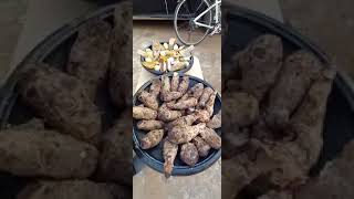 HOW TO PREPARE COCOYAM amp KONTOMIRE STEW WITH SALTED FISH amp SMOKED FISH HONE VIRALcooking [upl. by Albric]