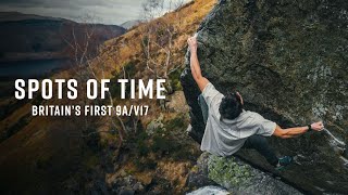 Spots of Time 9AV17 • Aidan Roberts Climbing Britains Hardest Boulder [upl. by Aicilra]