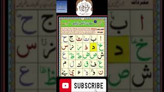 Alif Baa Taa  Qaida Noorania lesson 1  Arabic Alphabet  Noorani Qaida Alif Baa  Arabic beginners [upl. by Aznarepse]