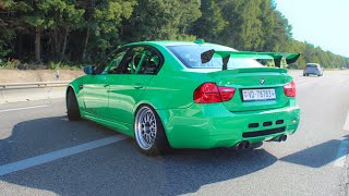 BMW M3 E90E92E93 Compilation  V8 Sounds Drifts Accelerations [upl. by Salzhauer430]