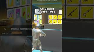 Go Goated Codes Part 3 🐐 AIMBOT [upl. by Perla]