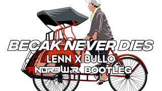 BECAK NEVER DIES  LENN X BULLO  Andrew R Bootleg [upl. by Anaiv323]