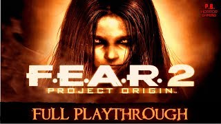 FEAR 2  Full Playthrough  Longplay Gameplay Walkthrough 1080P HD No Commentary [upl. by Margette]