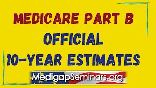 Medicare Part B 10Year Estimates Premium amp Deductible [upl. by Timofei852]