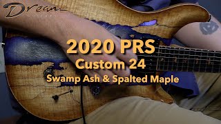 Dream Guitars  2020 PRS Custom 24 Swamp Ash amp Spalted Maple electricguitar guitardemo prsguitar [upl. by Wertheimer]