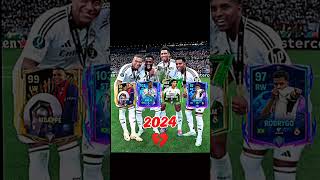 Real Madrid 2024 and 2015🔥🥺eafc24 fcmobile fifa football [upl. by Michella]