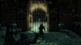 Irkngthand Grand Cavern Gate Puzzle SOLVED Blindsighted Quest  Skyrim Remastered [upl. by Cynthea]