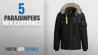 Top 10 Parajumpers Men Clothings  Winter 2018  Parajumpers Jacket Righthand in Black XL [upl. by Avehstab]