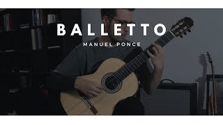 Balletto  Manuel Ponce Weiss [upl. by Aym]