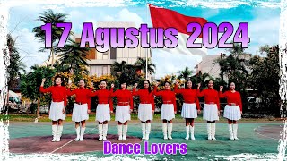 🇲🇨 17 AGUSTUS 2024 Line Dance by 💃 Dance Lovers 💕 [upl. by Attennhoj479]