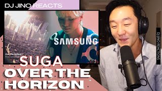 DJ REACTION to KPOP  OVER THE HORIZON BY SUGA OF BTS [upl. by Jeffery]