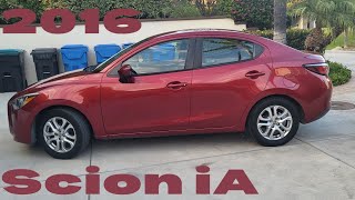 2016 Scion iA Startup Walkaround amp Full Tour [upl. by Ynhoj905]