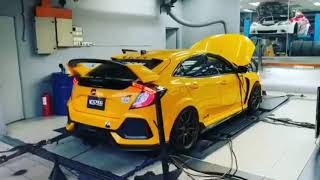 Honda civic type r fk8 sound [upl. by Etteve]