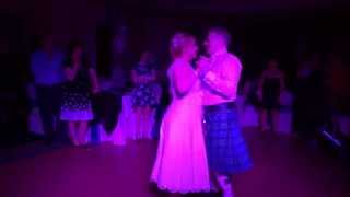 Dance With My Father Wedding Song dedication to Brides late Father [upl. by Auqenat834]