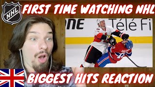 NHL BIGGEST HITS EVER REACTION [upl. by Eilssel]