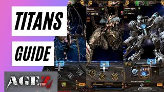 Age of Z Origins  Titans Guide [upl. by Sehcaep]