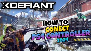 👉 HOW to CONNECT PS4 CONTROLLER to XDEFIANT on PC ✅ [upl. by Melina]