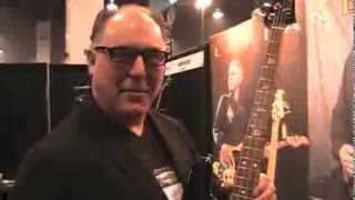 Bass Musician Magazine NAMM 2014  Lakland Bass [upl. by Innis816]