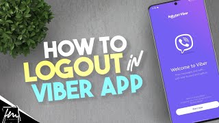 How to Logout in Viber App [upl. by Charmaine]