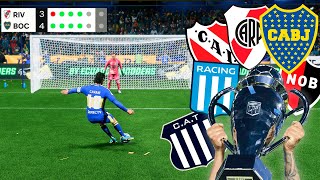 La Liga Argentina Pero se Decide por Penales [upl. by Nepets286]