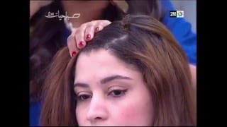 حصرياً على برنامج صباحيات غزلان مكوار تقدم وصفة هندية لتقوية الشعر [upl. by Acnairb]