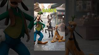 Daddy bought donkey 🐴 ai goofy pluto trending chatwithai funny memes [upl. by Katharine215]