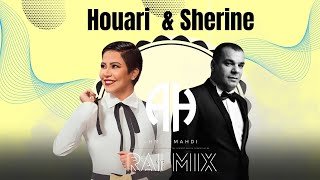 SHERINE X HOUARI DAUPHIN  GALBI MIX RAI 2025 جديد راي شرين والهواري 💯🔥🎵🔥 [upl. by Aciretehs679]