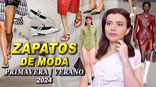 ¿QUÉ ZAPATOS ESTÁN DE MODA EN EL 2024 [upl. by Zwart440]