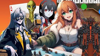 Variety amp Collab Tabletop Simulator with AmadaSplatts Zosimus Tarkas HalenRiser Himawari Kotetsu [upl. by Abbotsun]