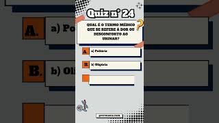 Quiz n° 24 patologia quiztime biomedicina [upl. by Acnayb]